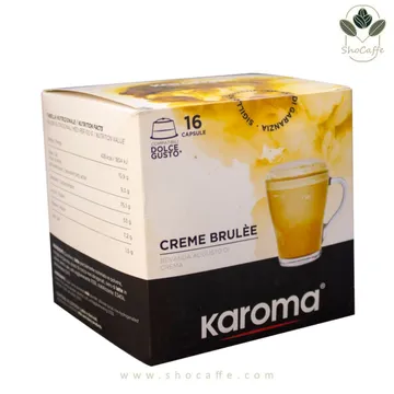 کپسول قهوه دولچه گوستو کاروما کرم بروله Karoma Creme Brulee